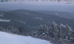 Lysá hora, pohled na východ