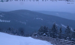 Lysá hora, pohled na východ