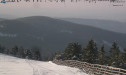 Lysá hora, pohled na východ