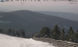 Lysá hora, pohled na východ