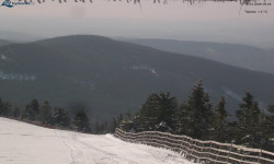 Lysá hora, pohled na východ