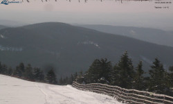 Lysá hora, pohled na východ