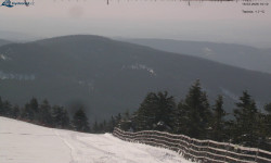 Lysá hora, pohled na východ