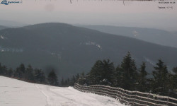 Lysá hora, pohled na východ