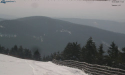 Lysá hora, pohled na východ