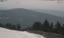 Lysá hora, pohled na východ