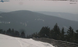 Lysá hora, pohled na východ