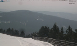 Lysá hora, pohled na východ