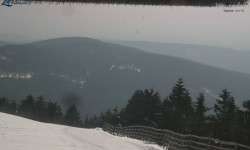 Lysá hora, pohled na východ