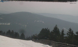 Lysá hora, pohled na východ