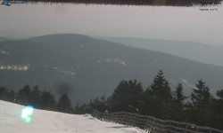 Lysá hora, pohled na východ