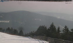 Lysá hora, pohled na východ