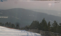 Lysá hora, pohled na východ