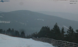 Lysá hora, pohled na východ