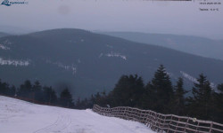 Lysá hora, pohled na východ