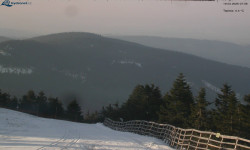 Lysá hora, pohled na východ