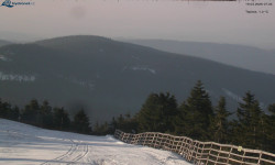 Lysá hora, pohled na východ