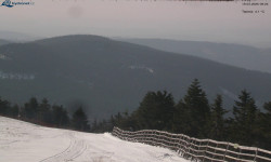 Lysá hora, pohled na východ