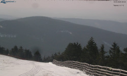 Lysá hora, pohled na východ