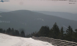 Lysá hora, pohled na východ