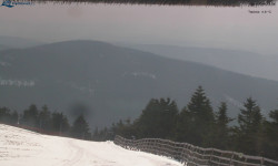 Lysá hora, pohled na východ