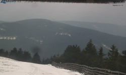 Lysá hora, pohled na východ