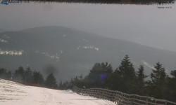 Lysá hora, pohled na východ