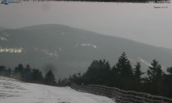 Lysá hora, pohled na východ