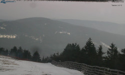 Lysá hora, pohled na východ