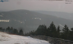 Lysá hora, pohled na východ