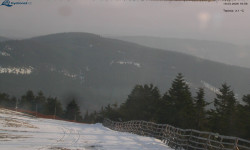 Lysá hora, pohled na východ