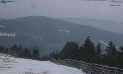 Lysá hora, pohled na východ