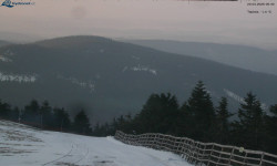 Lysá hora, pohled na východ