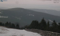 Lysá hora, pohled na východ