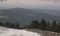 Lysá hora, pohled na východ