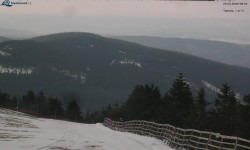 Lysá hora, pohled na východ