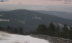 Lysá hora, pohled na východ