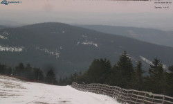 Lysá hora, pohled na východ