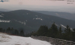 Lysá hora, pohled na východ