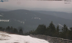 Lysá hora, pohled na východ