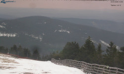 Lysá hora, pohled na východ