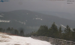 Lysá hora, pohled na východ