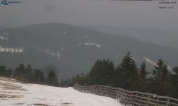 Lysá hora, pohled na východ