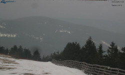 Lysá hora, pohled na východ