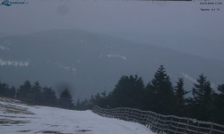 Lysá hora, pohled na východ