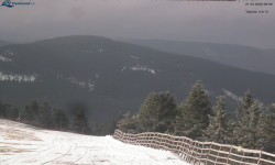 Lysá hora, pohled na východ