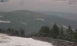 Lysá hora, pohled na východ