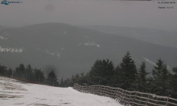 Lysá hora, pohled na východ