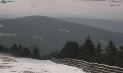 Lysá hora, pohled na východ