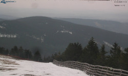 Lysá hora, pohled na východ